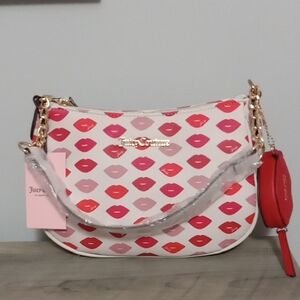 Juicy Couture Valentines Day Sealed With A Kiss Hobo 💋💋💋